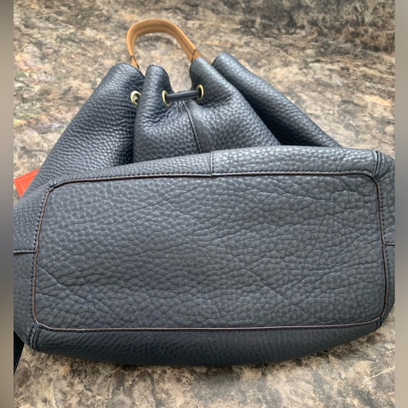 Coach Soft Pebbled Leather Drawstring Shoulder Bag - Picture 9 of 12